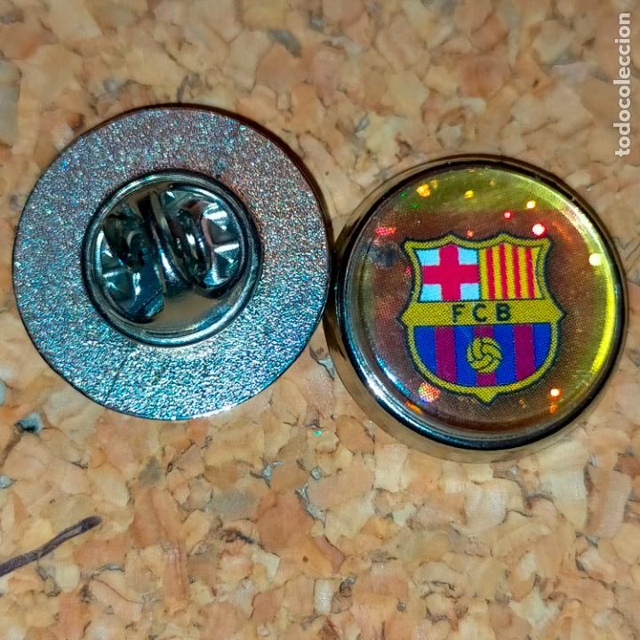 Sammlung von Pins: PIN REDONDO METAL - FUTBOL CLUB jugador equipo f&uacute;tbol club Barcelona alineaci&oacute;n