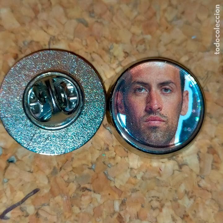Pins e Spille di collezione: PIN REDONDO METAL - FUTBOL CLUB jugador equipo f&uacute;tbol club Barcelona alineaci&oacute;n