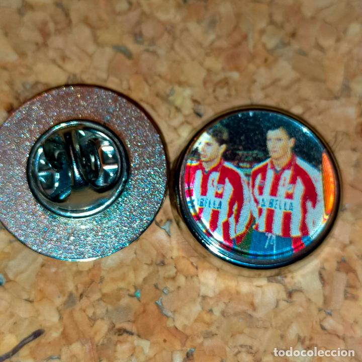 Pins de colecci&oacute;n: PIN REDONDO METAL - FUTBOL CLUB jugador equipo f&uacute;tbol alineaci&oacute;n club Atl&eacute;tico de Madrid