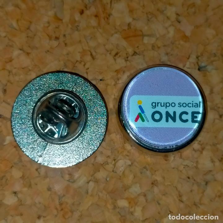 Pins de cole&ccedil;&atilde;o: pin redondo metal - cup&oacute;n de la ONCE O.N.C.E
