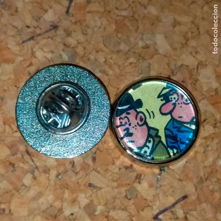Pins de cole&ccedil;&atilde;o: pin redondo metal - COMIC SUPER HUMOR ,,, MAFF Y OSSO