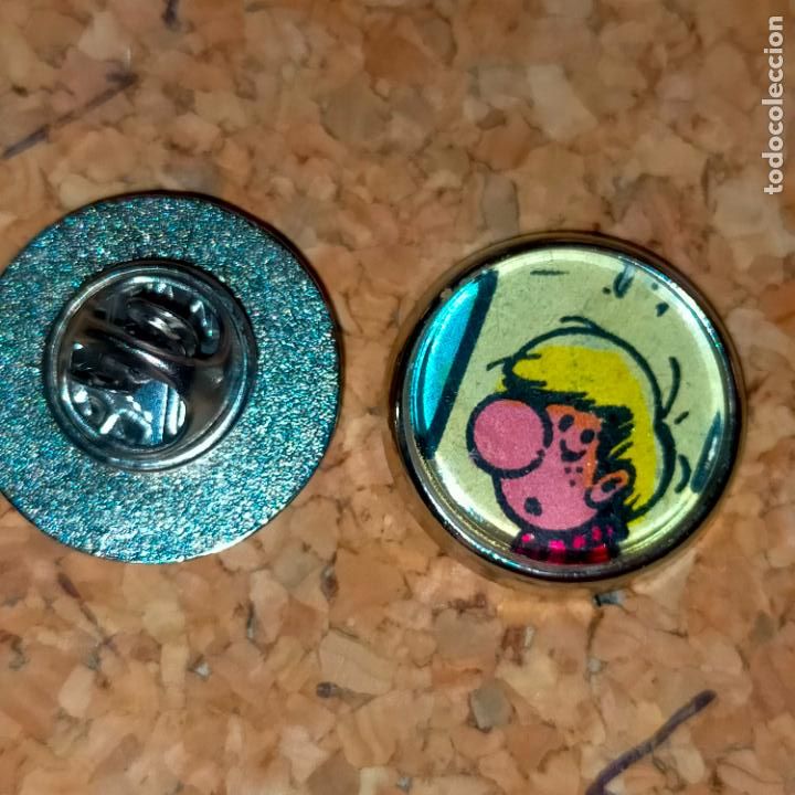 Pins de cole&ccedil;&atilde;o: pin redondo metal - COMIC SUPER HUMOR ,,, MAFF Y OSSO