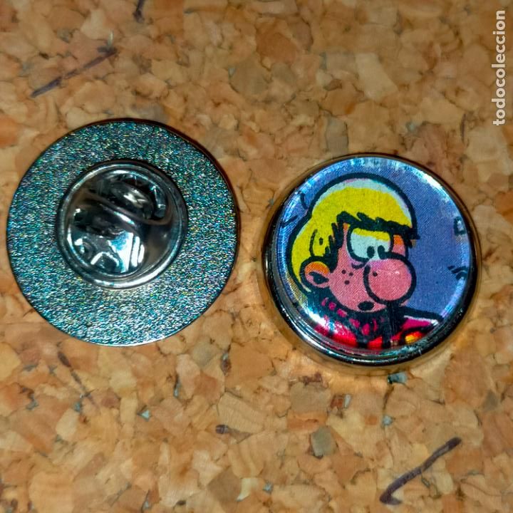 Pins de cole&ccedil;&atilde;o: pin redondo metal - COMIC SUPER HUMOR ,,, MAFF Y OSSO
