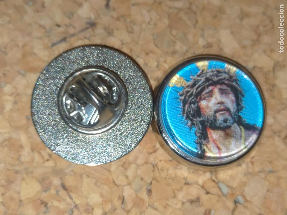 Pins de cole&ccedil;&atilde;o: pin redondo metal - semana Santa C&aacute;diz cofrad&iacute;a el cristo despojado de sus vestiduras
