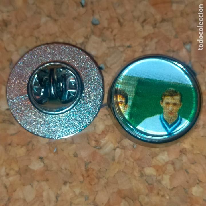 Pins de cole&ccedil;&atilde;o: pin redondo metal - f&uacute;tbol equipo jugador Tenerife.