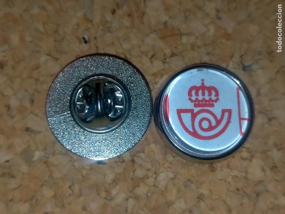 Pins de cole&ccedil;&atilde;o: pin redondo metal - Correos y tel&eacute;grafos