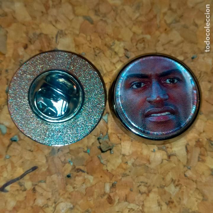 Pins de cole&ccedil;&atilde;o: pin redondo metal - f&uacute;tbol equipo club jugador atl&eacute;tico de Madrid