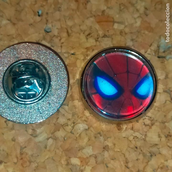 Pin's de collection: pin redondo metal - serie avcngers endgame tit&aacute;n series superh&eacute;roes