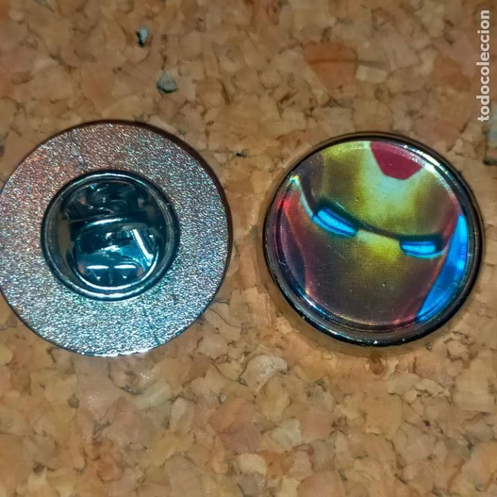 Pins de colecci&oacute;n: pin redondo metal - serie avcngers endgame tit&aacute;n series superh&eacute;roes