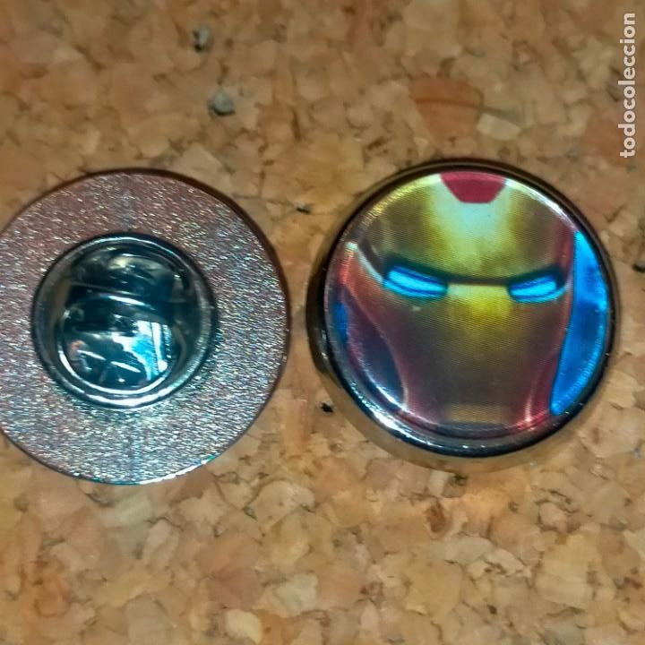 Pins de colecci&oacute;n: pin redondo metal - serie avcngers endgame tit&aacute;n series superh&eacute;roes