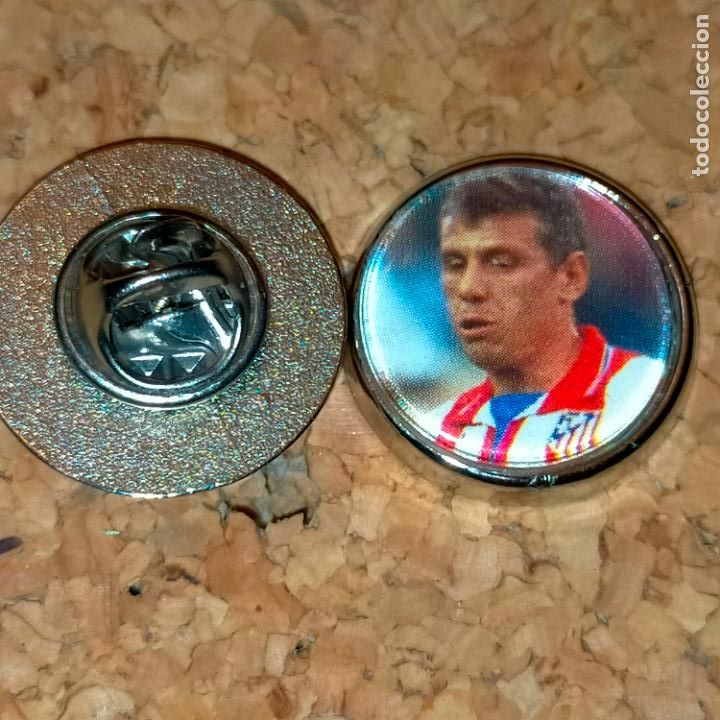 Sammlung von Pins: pin redondo metal - f&uacute;tbol equipo club jugador atl&eacute;tico de Madrid