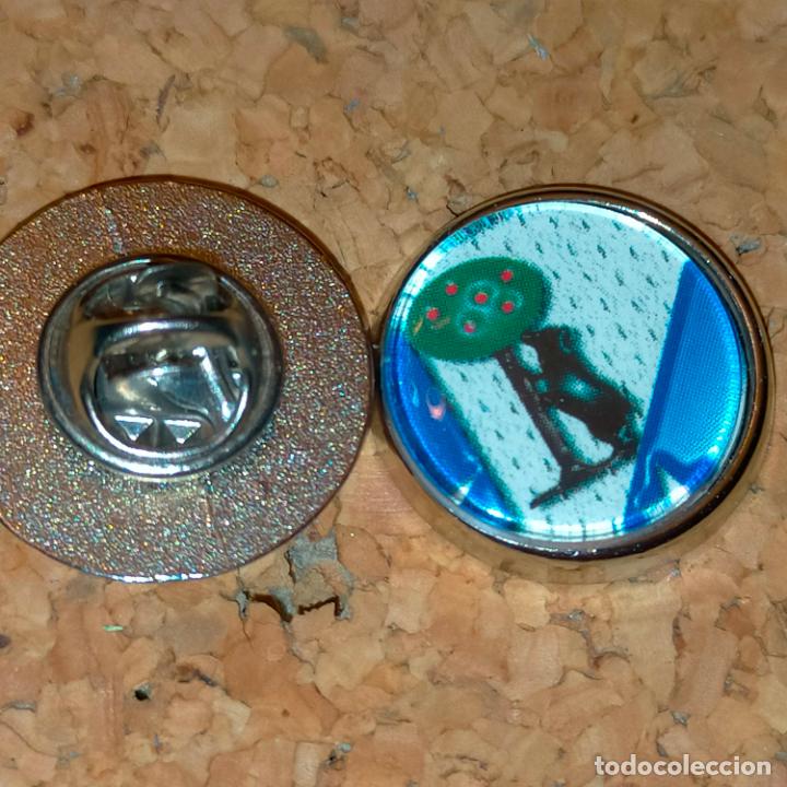 Pins de colecci&oacute;n: pin redondo metal - f&uacute;tbol equipo club jugador atl&eacute;tico de Madrid