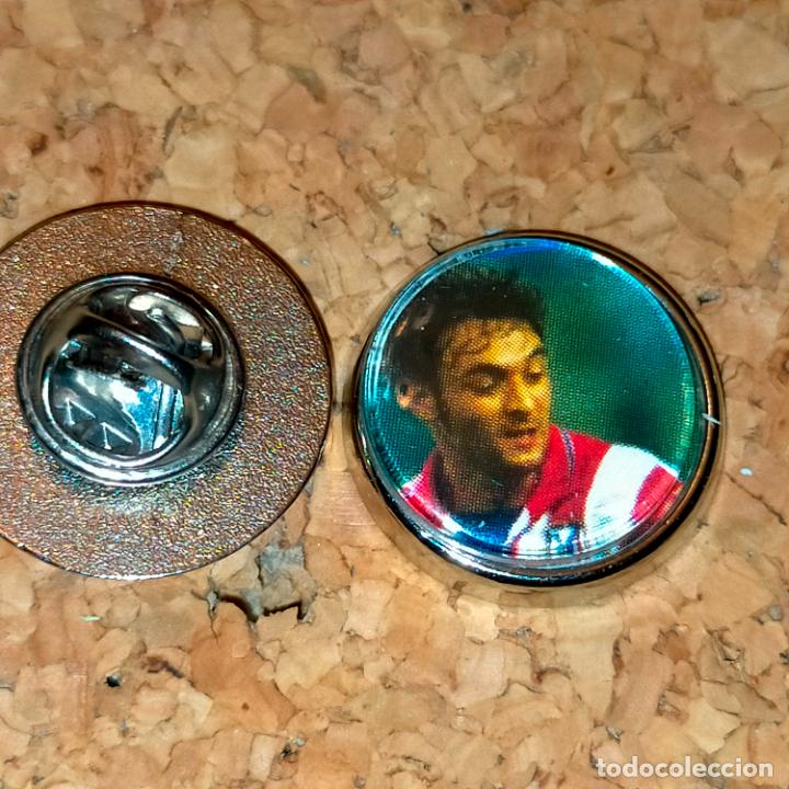 Pins de colecci&oacute;n: pin redondo metal - f&uacute;tbol equipo club jugador atl&eacute;tico de Madrid