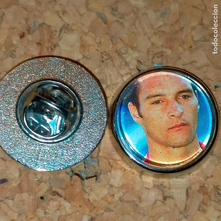 Pins de colecci&oacute;n: pin redondo metal - f&uacute;tbol equipo club jugador atl&eacute;tico de Madrid