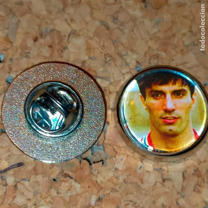 Pins de colecci&oacute;n: pin redondo metal - f&uacute;tbol equipo club jugador atl&eacute;tico de Madrid