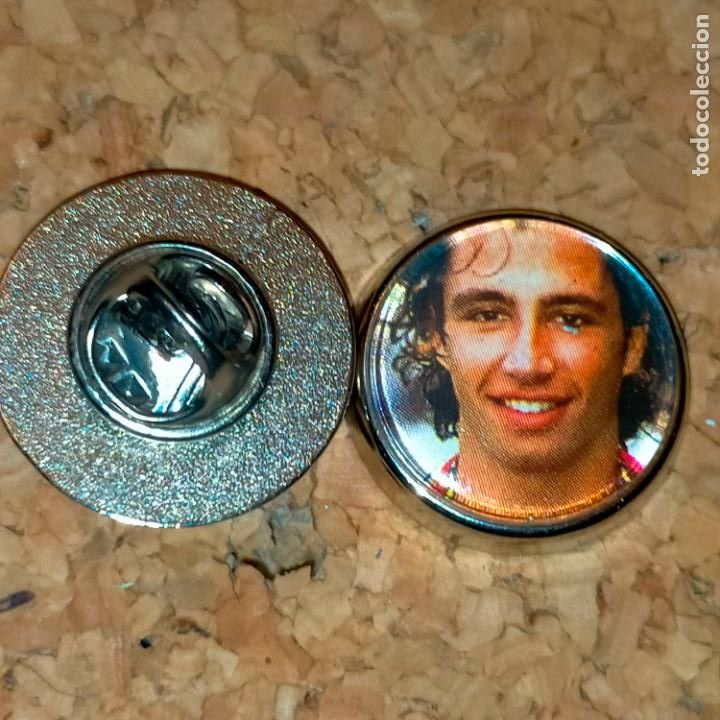 Pins de colecci&oacute;n: pin redondo metal - f&uacute;tbol equipo club jugador atl&eacute;tico de Madrid