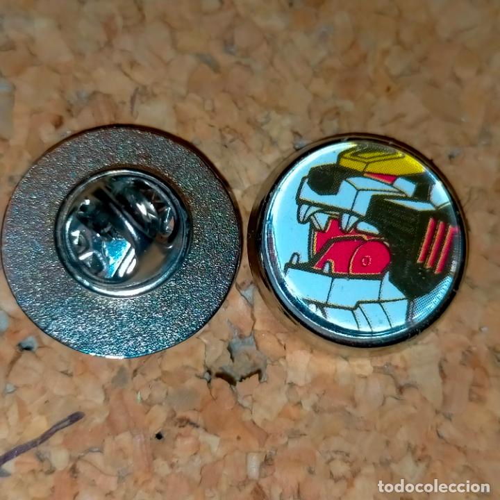 Pin's de collection: pin redondo metal - serie de television los dibujos animados the Power Rangers
