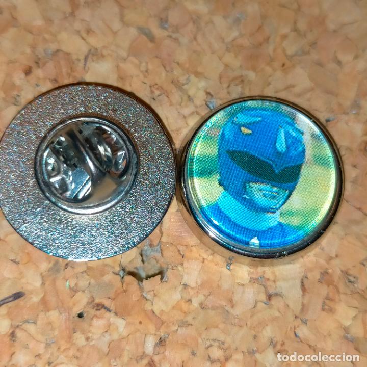 Pin's de collection: pin redondo metal - serie de television los dibujos animados the Power Rangers