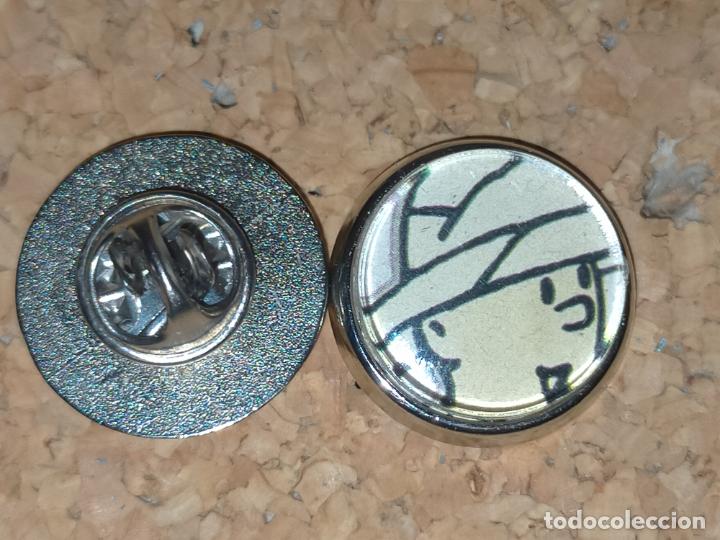 Pins e Spille di collezione: pin redondo metal - c&oacute;mic las aventuras de Tint&iacute;n