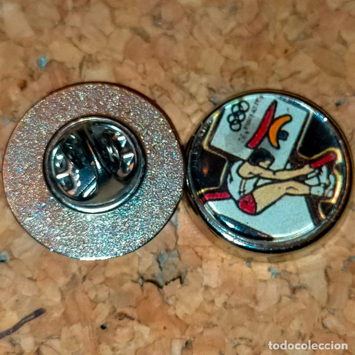 Pins de colecci&oacute;n: pin redondo metal - juegos olimpicos barcelona 92 deportes olimpiadas