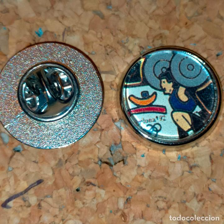 Pin's de collection: pin redondo metal - juegos olimpicos barcelona 92 deportes olimpiadas