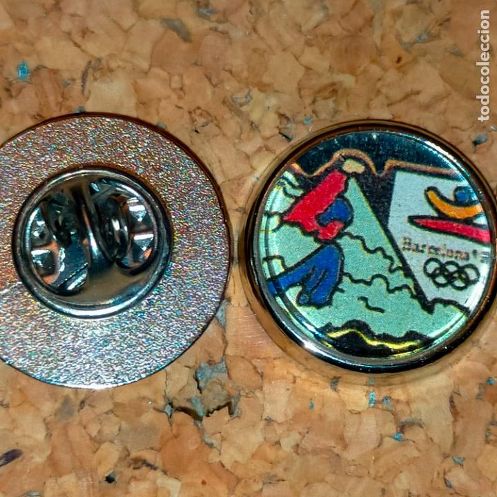 Pin's de collection: pin redondo metal - juegos olimpicos barcelona 92 deportes olimpiadas