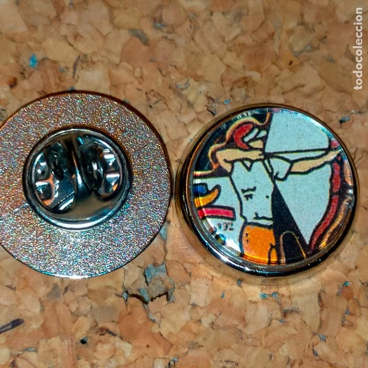 Pins de colecci&oacute;n: pin redondo metal - juegos olimpicos barcelona 92 deportes olimpiadas