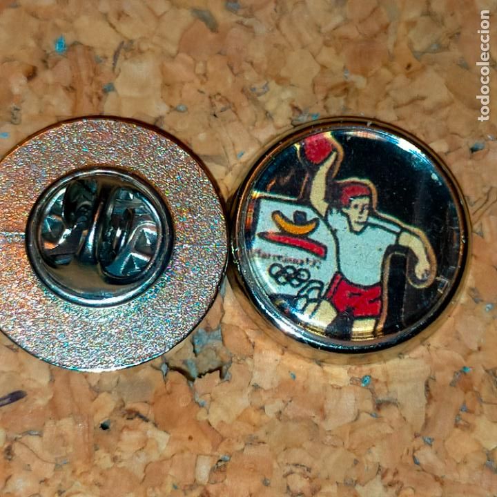 Pins de colecci&oacute;n: pin redondo metal - juegos olimpicos barcelona 92 deportes olimpiadas