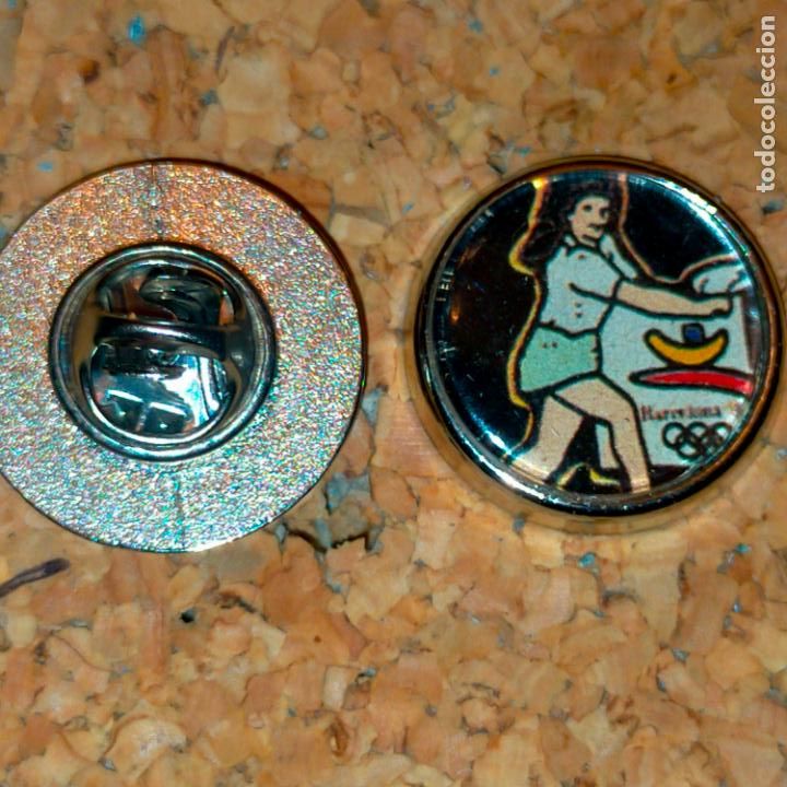 Pin's de collection: pin redondo metal - juegos olimpicos barcelona 92 deportes olimpiadas