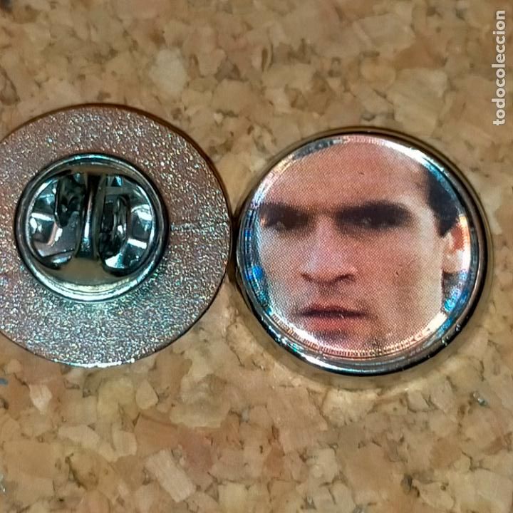 Collection pins: PIN REDONDO METAL - FUTBOL CLUB JUGADOR EQUIPO - liga - atletico de madrid