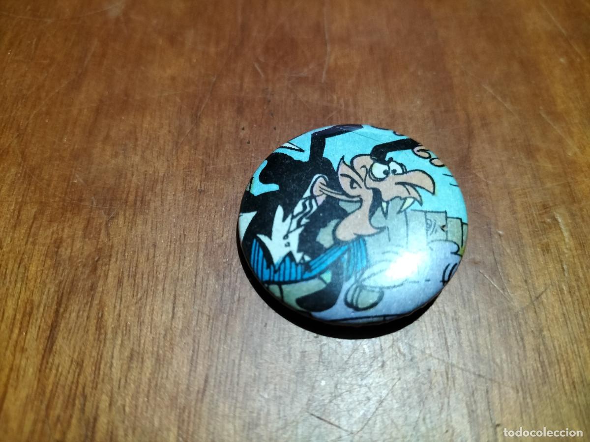 Pins e Spille di collezione: DRACUL&Iacute;N. IBA&Ntilde;EZ. COMIC CHAPA. PIN. 0,31 MM. DETR&Aacute;S MET&Aacute;LICA. SIN USO. DIFICIL