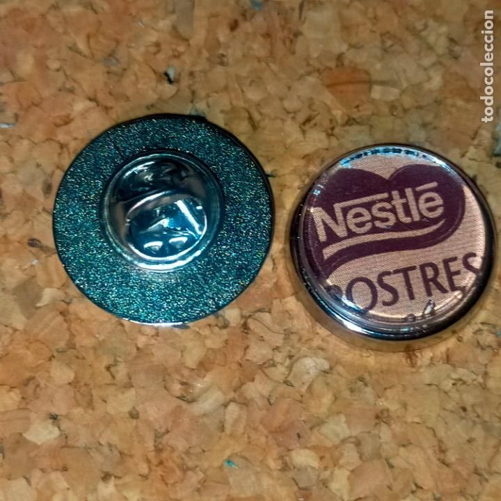 Collection pins: PIN REDONDO METAL - FUTBOL CLUB JUGADOR EQUIPO - chocolates Nestl&eacute;