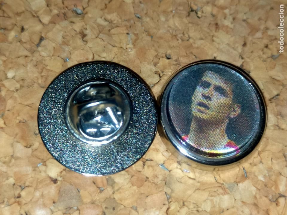Collection pins: PIN REDONDO METAL - FUTBOL EQUIPO COMPONENTE JUGADOR f&uacute;tbol CLUB atletico de madrid