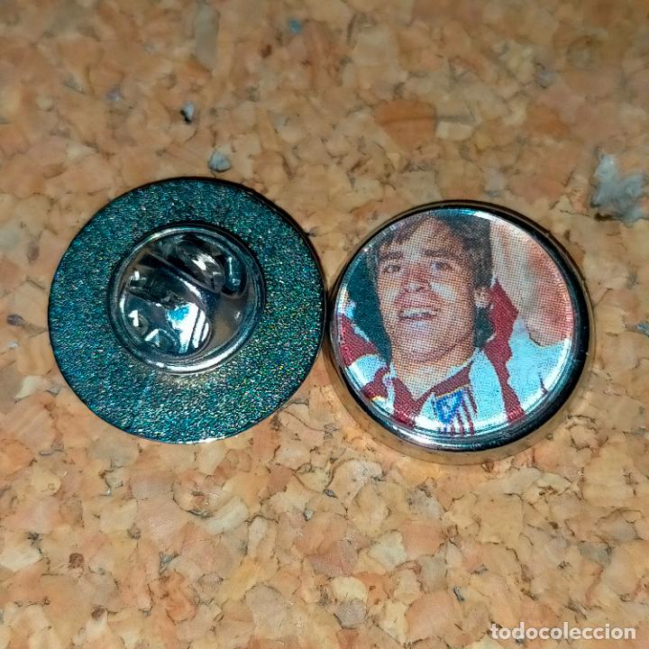 Collection pins: PIN REDONDO METAL - FUTBOL EQUIPO COMPONENTE JUGADOR f&uacute;tbol CLUB atletico de madrid