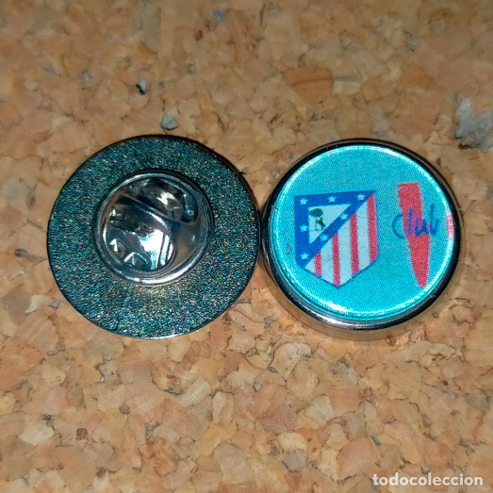 Collection pins: PIN REDONDO METAL - FUTBOL EQUIPO COMPONENTE JUGADOR f&uacute;tbol CLUB atletico de madrid