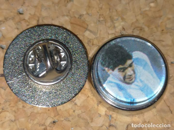 Pins de colecci&oacute;n: PIN REDONDO METAL - f&uacute;tbol Argentina Maradona