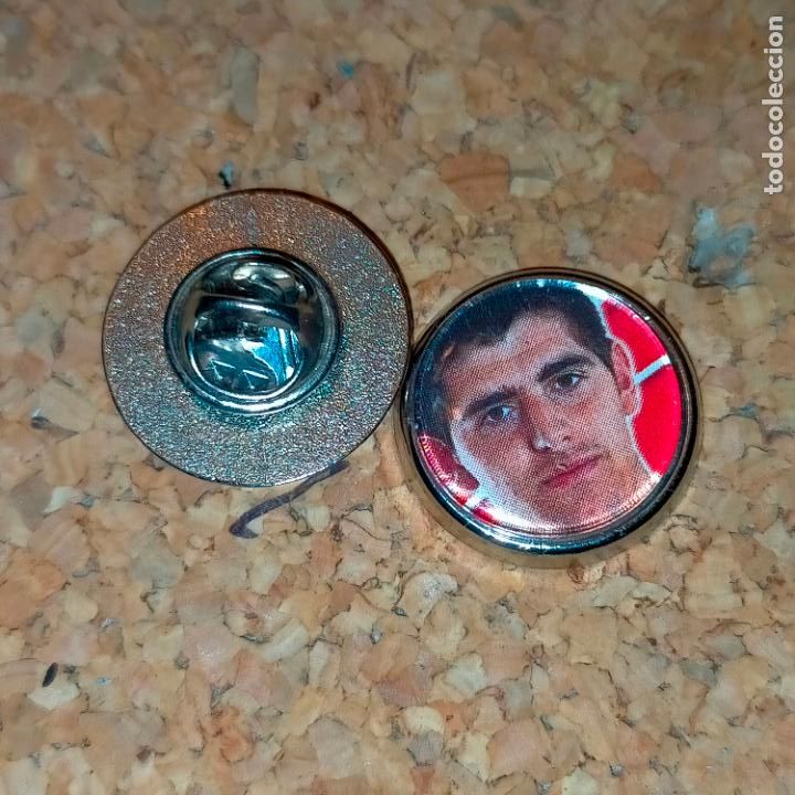 Collection pins: PIN REDONDO METAL - f&uacute;tbol equipo club jugador atl&eacute;tico de Madrid