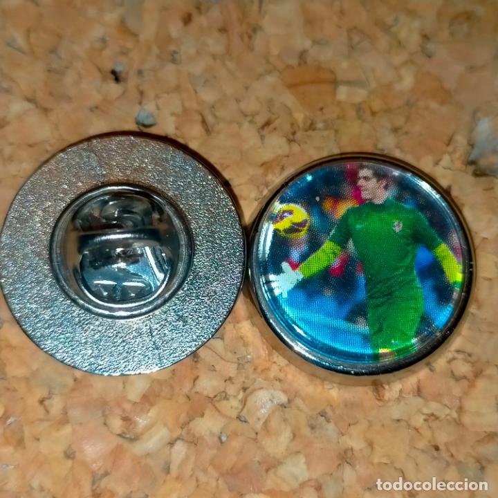 Pins de colecci&oacute;n: PIN REDONDO METAL - f&uacute;tbol equipo club jugador atl&eacute;tico de Madrid