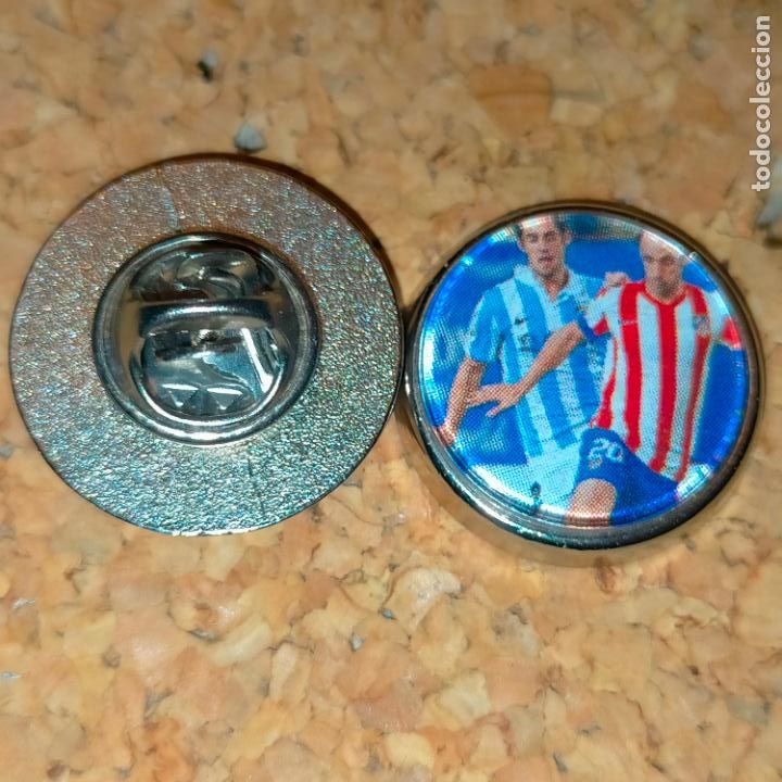 Pins de colecci&oacute;n: PIN REDONDO METAL - f&uacute;tbol equipo club jugador atl&eacute;tico de Madrid