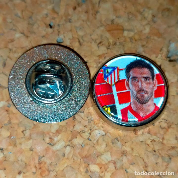 Pins de colecci&oacute;n: PIN REDONDO METAL - f&uacute;tbol equipo club jugador atl&eacute;tico de Madrid