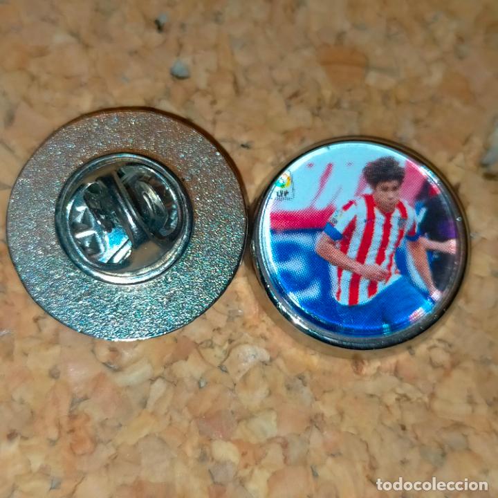 Pins de colecci&oacute;n: PIN REDONDO METAL - f&uacute;tbol equipo club jugador atl&eacute;tico de Madrid