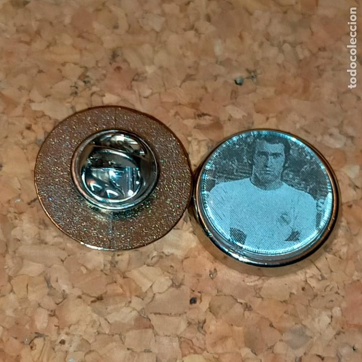 Collection pins: PIN REDONDO METAL - f&uacute;tbol equipo club jugador real Madrid
