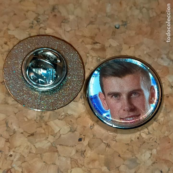 Pin's de collection: PIN REDONDO METAL - f&uacute;tbol equipo club jugador real Madrid