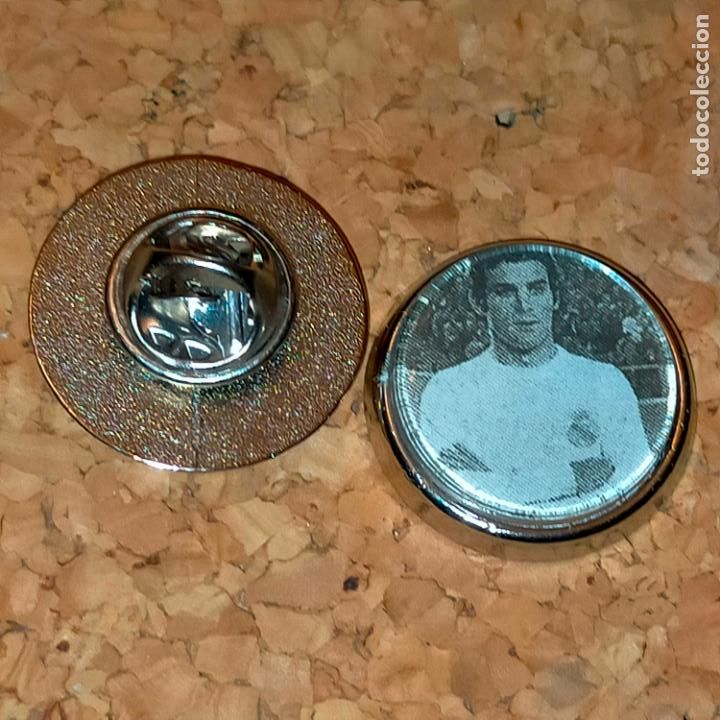 Collection pins: PIN REDONDO METAL - f&uacute;tbol equipo club jugador real Madrid