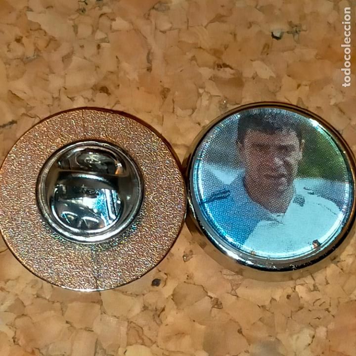 Collection pins: PIN REDONDO METAL - f&uacute;tbol equipo club jugador real Madrid