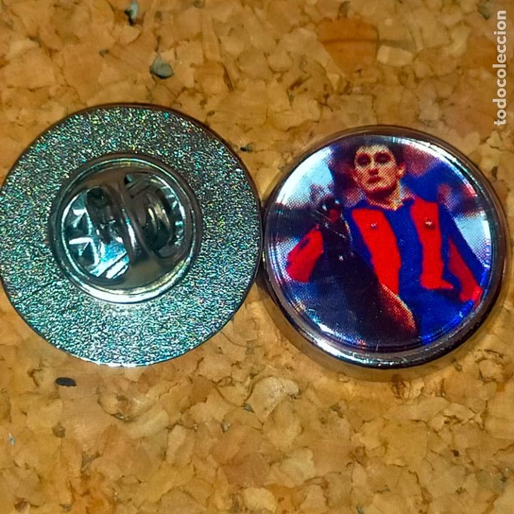 Pin's de collection: PIN REDONDO METAL - f&uacute;tbol equipo club jugador f&uacute;tbol club Barcelona
