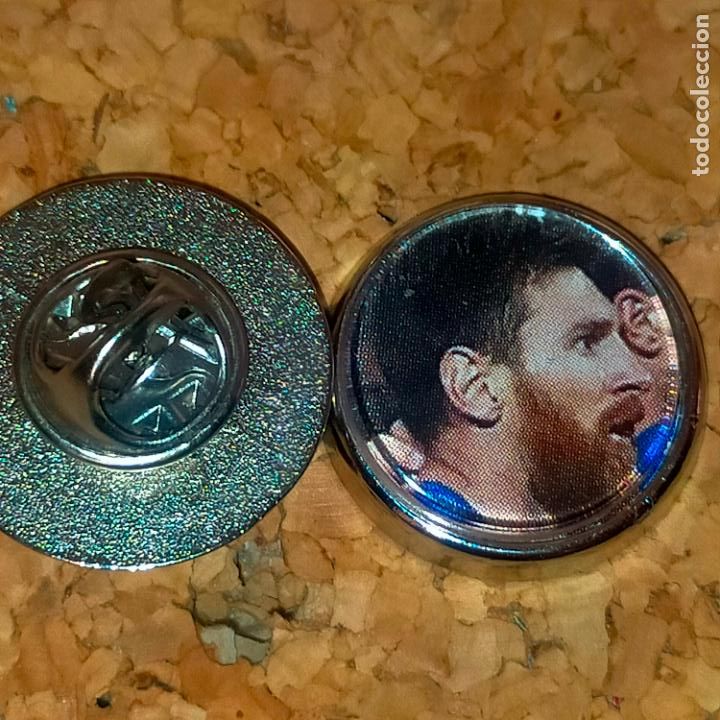 Collection pins: PIN REDONDO METAL - f&uacute;tbol equipo club jugador f&uacute;tbol club Barcelona