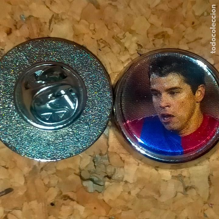 Pins de cole&ccedil;&atilde;o: PIN REDONDO METAL - f&uacute;tbol equipo club jugador f&uacute;tbol club Barcelona