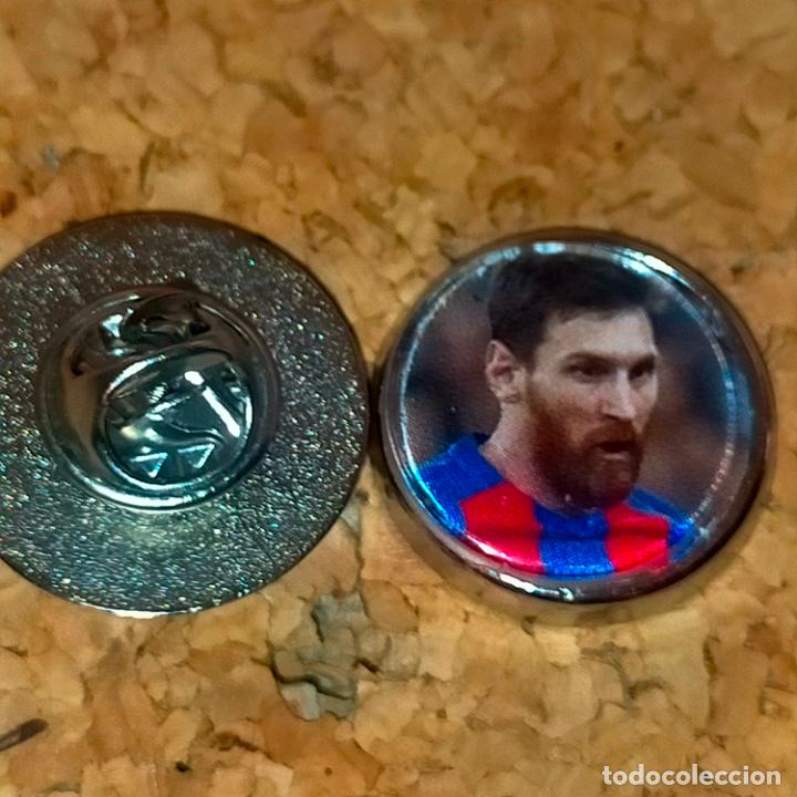 Pins de cole&ccedil;&atilde;o: PIN REDONDO METAL - f&uacute;tbol equipo club jugador f&uacute;tbol club Barcelona