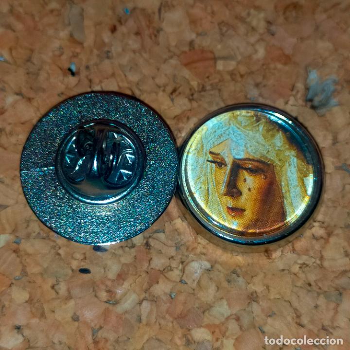 Pins de colecci&oacute;n: PIN REDONDO METAL - semana Santa C&aacute;diz Virgen de la Esperanza cigarreras